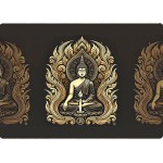 Surface de dcoupe mditation de bouddha 28.5 x 20 cm