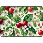 Surface de dcoupe cerises 28.5 x 20 cm