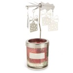 Ensemble cadeau petite bougie et carrousel anim heart and home