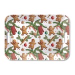 Grand plateau rectangulaire biscuits au pain d'pices