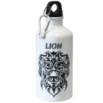 Gourde aluminium signe astrologique by Cbkreation - Lion