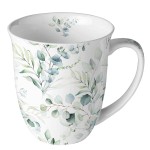 Tasse en Porcelaine Fine - Eucalyptus