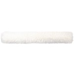 Coussin bas de porte mouton en polyester cru 95 cm