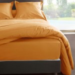 Drap housse Mangue en percale de coton 180 cm