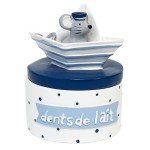 Petite boite  dents de lait souris petit matelot