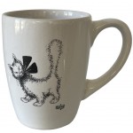 Tasse arrondie Chat Ruban - Chat de Dubout