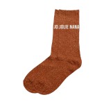 Paire de chaussettes paillettes jolie nana