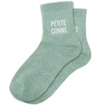 Paire de chaussettes paillettes petite conne