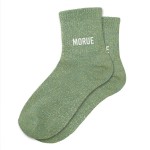 Paire de chaussettes paillettes morue