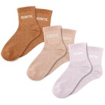 Coffret de 3 Paires de chaussettes  paillettes