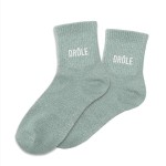 Paire de chaussettes grises pailletes Drle