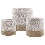 Set de 3 Paniers ou Cache-Pot en coton VANUA