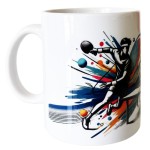 Tasse en cramique pingpong - Cbkration