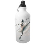 Gourde sport ballerine en aluminium 500 ml