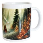 Mug en cramique fort enchante de nol - CBKreation