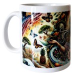 Tasse en cramique esprit Pachamama - Cbkreation