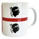 Mug en cramique Drapeau de la Sardaigne