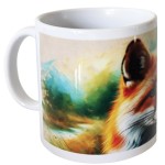 Tasse en cramique renard 350 ml