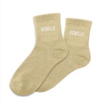 Une paire de chaussettes paillettes rebelle