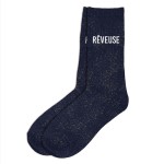 Paire de chaussettes paillettes Rveuse