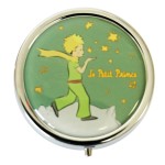 Boite pilulier verte le petit prince