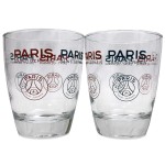 Coffret de 2 verres  eau Paris Saint-Germain