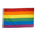 Drapeau Arc en ciel Pride 60 x 90 cm