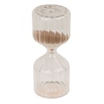 Sablier de cuisine 10 minutes sable beige