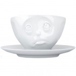 Tasse et sous tasse en porcelaine Humeur Tassen 200 ml