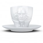 Tasse William Shakespeare avec sous tasse en porcelaine