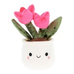 Peluche Plante Fleurie rose Plant Bobballs