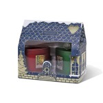 Coffret cadeau 2 bougies llipses heart and home