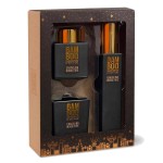 Coffret cadeau une bougie un diffuseur  btons et un parfum