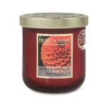 Bougie  la cire de soja Dahlia Royal - Heart and Home