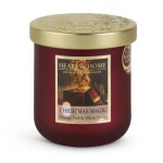 Bougie  la cire de soja magie de Nol - Heart and Home