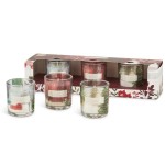 Coffret cadeau 3 bougies votives Heart and Home