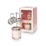 Coffret cadeau petite bougie Avec Amour avec son Carrousel