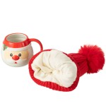 Set cadeau mug pre Nol et bonnet