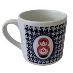 Tasse expresso en cramique Poupe russe