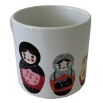 Tasse expresso en cramique Poupes russes