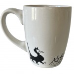 Tasse arrondie Promenade en famille - Chat de Dubout