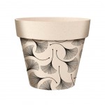 Cache Pot Ginkgo en Bambou