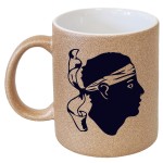 Tasse Bronze en cramique corse par Cbkreation