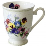 Bouquet de Penses - Tasse en Porcelaine Fine