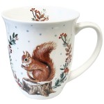 Tasse en Porcelaine Fine -  cureuil