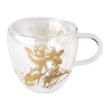 Tasse  th en verre double paroi 200 ml - anges