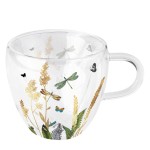 Tasse  th en verre double paroi 200 ml - Libellule