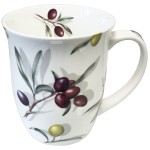 Tasse en Porcelaine Fine Dlicieuses olives