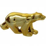 Statue L'ours Gold de Franois Pompon 11 cm