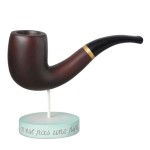 Figurine Magritte Ceci n'est pas une pipe